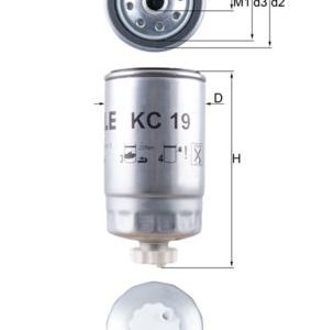 Filtru combustibil KC19 MAHLE (JCB 3 3C)